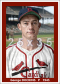 George Dockins - 1945 St. Louis Cardinals - choose a size & style
