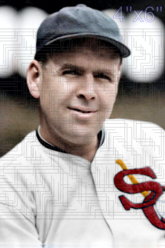 George Earnshaw - 1934 Chicago White Sox - choose a size & style