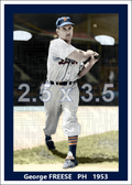 George Freese - 1953 Detroit Tigers - choose a size & style