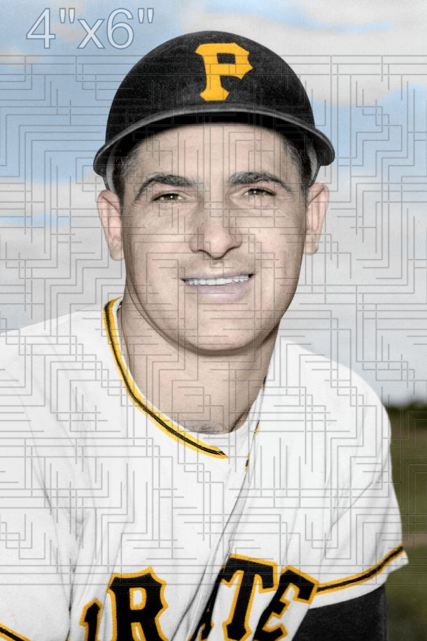 George Freese - 1955 Pittsburgh Pirates - choose a size & style