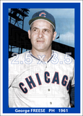 George Freese - 1961 Chicago Cubs - choose a size & style