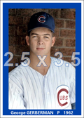 George Gerberman - 1962 Chicago Cubs - choose a size & style