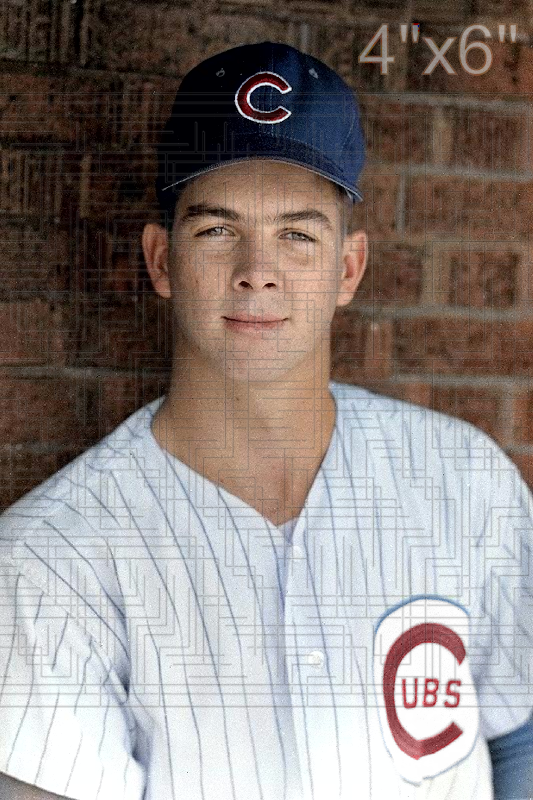 George Gerberman - 1962 Chicago Cubs - choose a size & style
