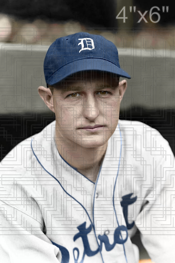 George Gill - 1937 Detroit Tigers - choose a size & style