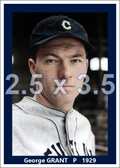 George Grant - 1929 Cleveland Indians - choose a size & style