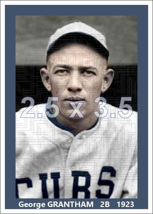 George Grantham - 1923 Chicago Cubs - choose a size & style