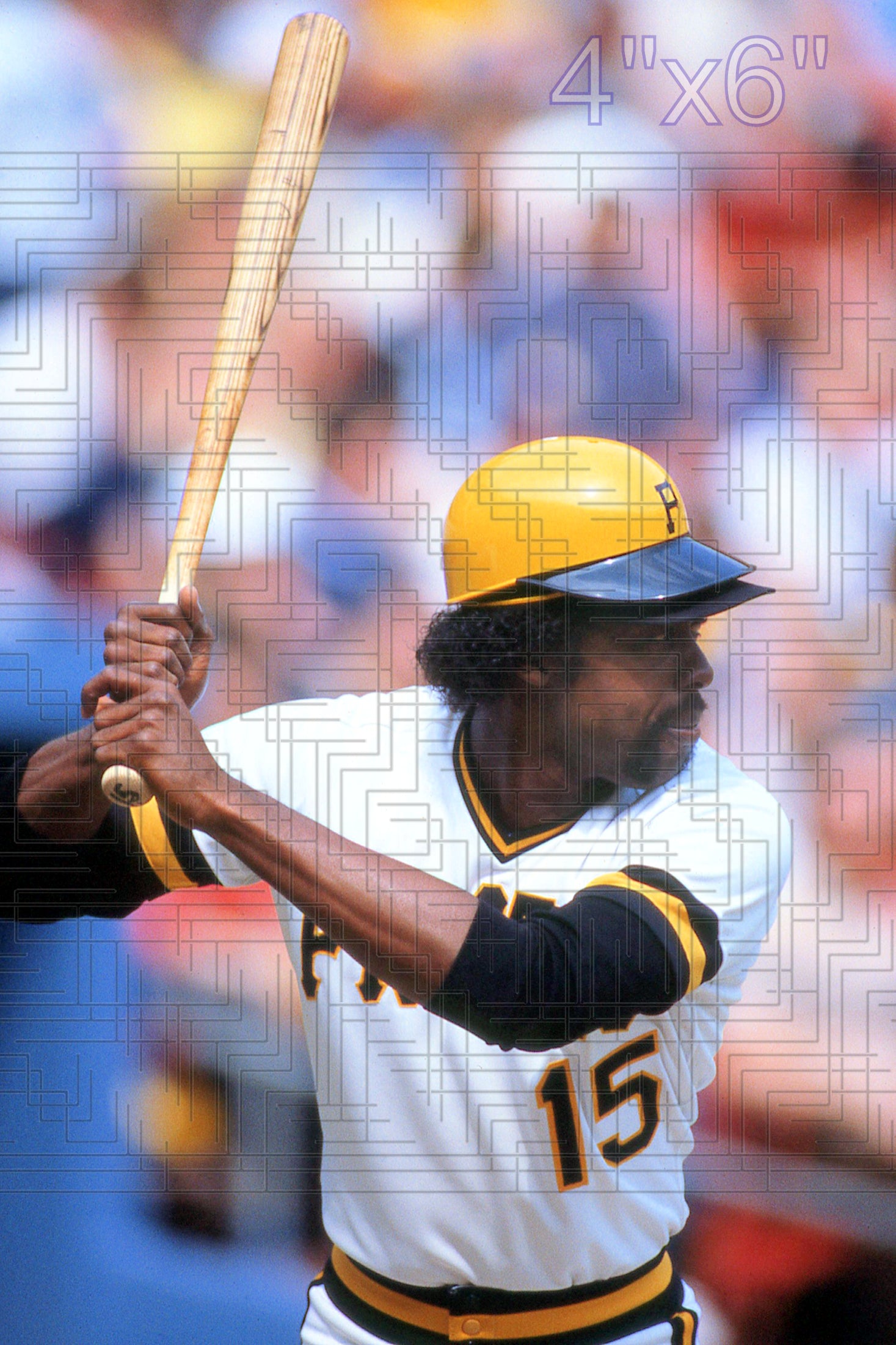 George Hendrick - 1985 Pittsburgh Pirates - choose a size & style