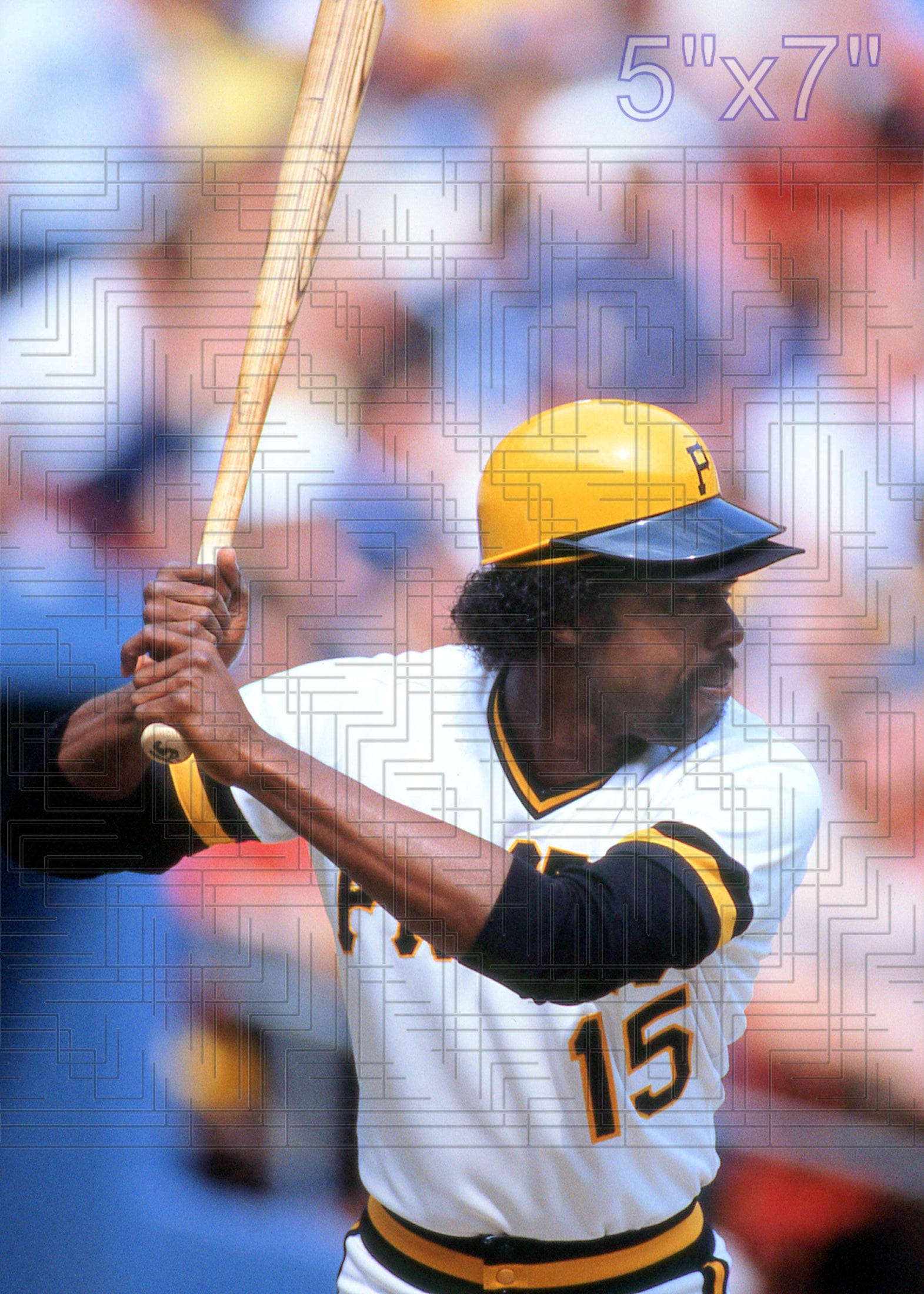 George Hendrick - 1985 Pittsburgh Pirates - choose a size & style