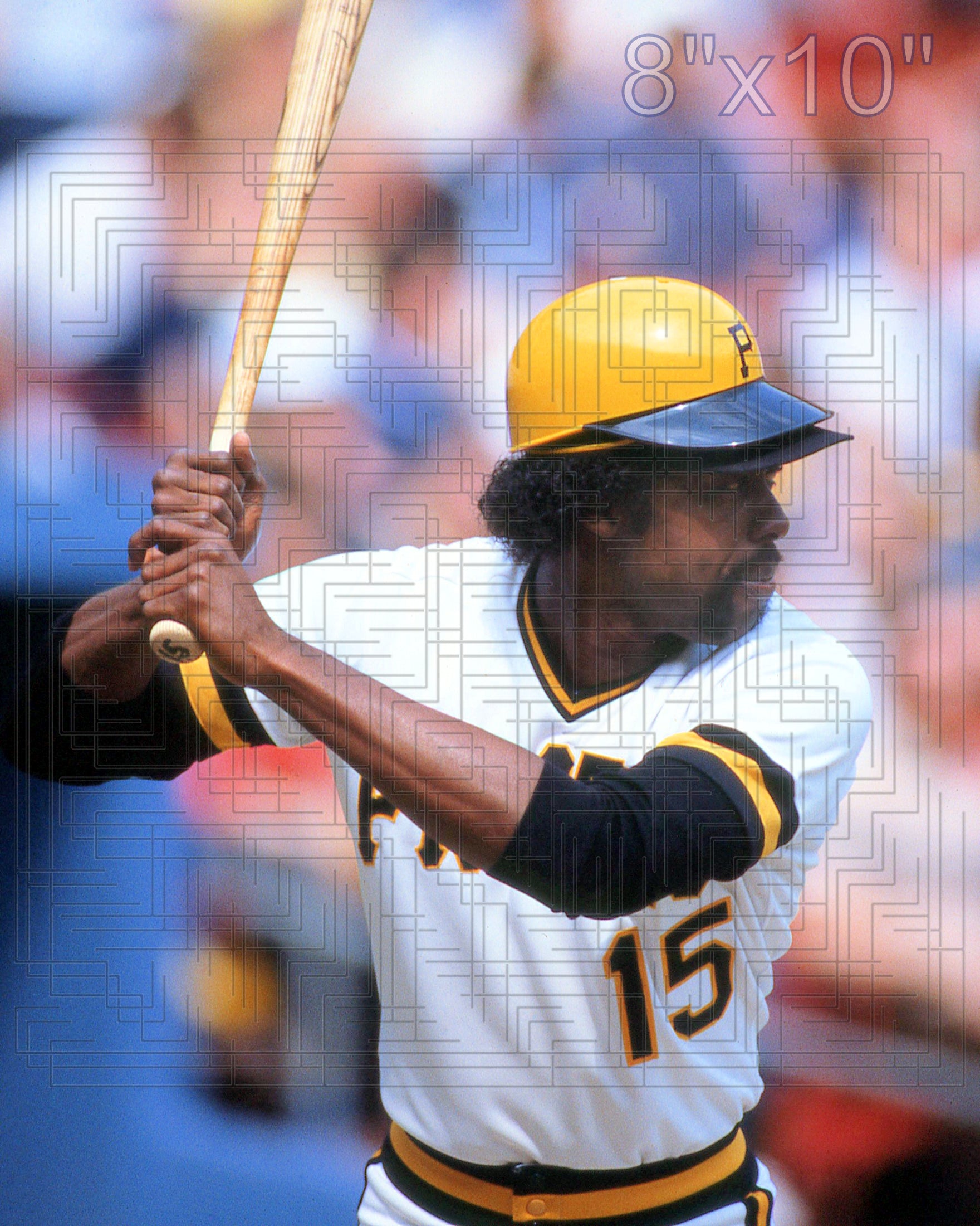 George Hendrick - 1985 Pittsburgh Pirates - choose a size & style