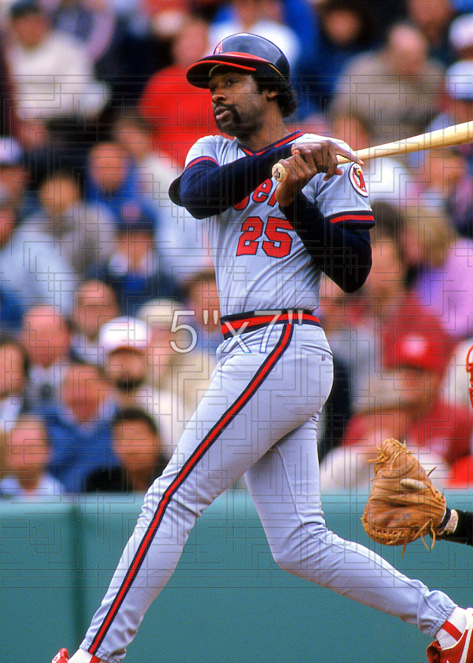 George Hendrick - 1987 California Angels - choose a size & style
