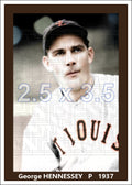 George Hennessey - 1937 St. Louis Browns - choose a size & style