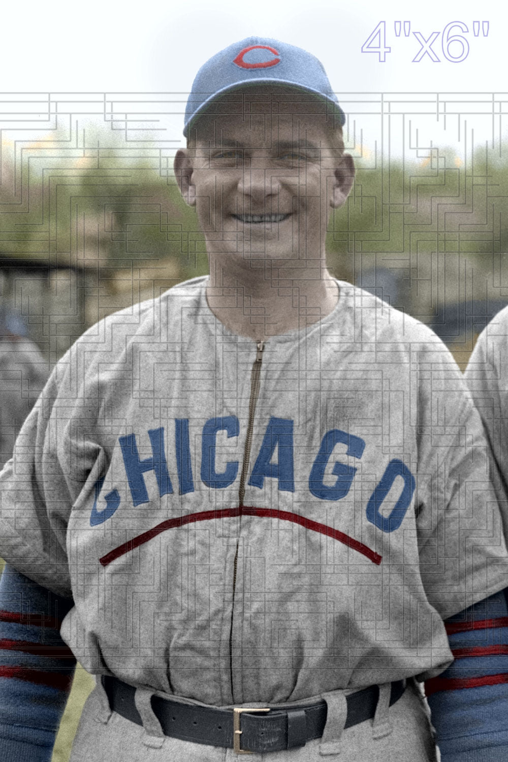 George Hennessey - 1945 Chicago Cubs - choose a size & style