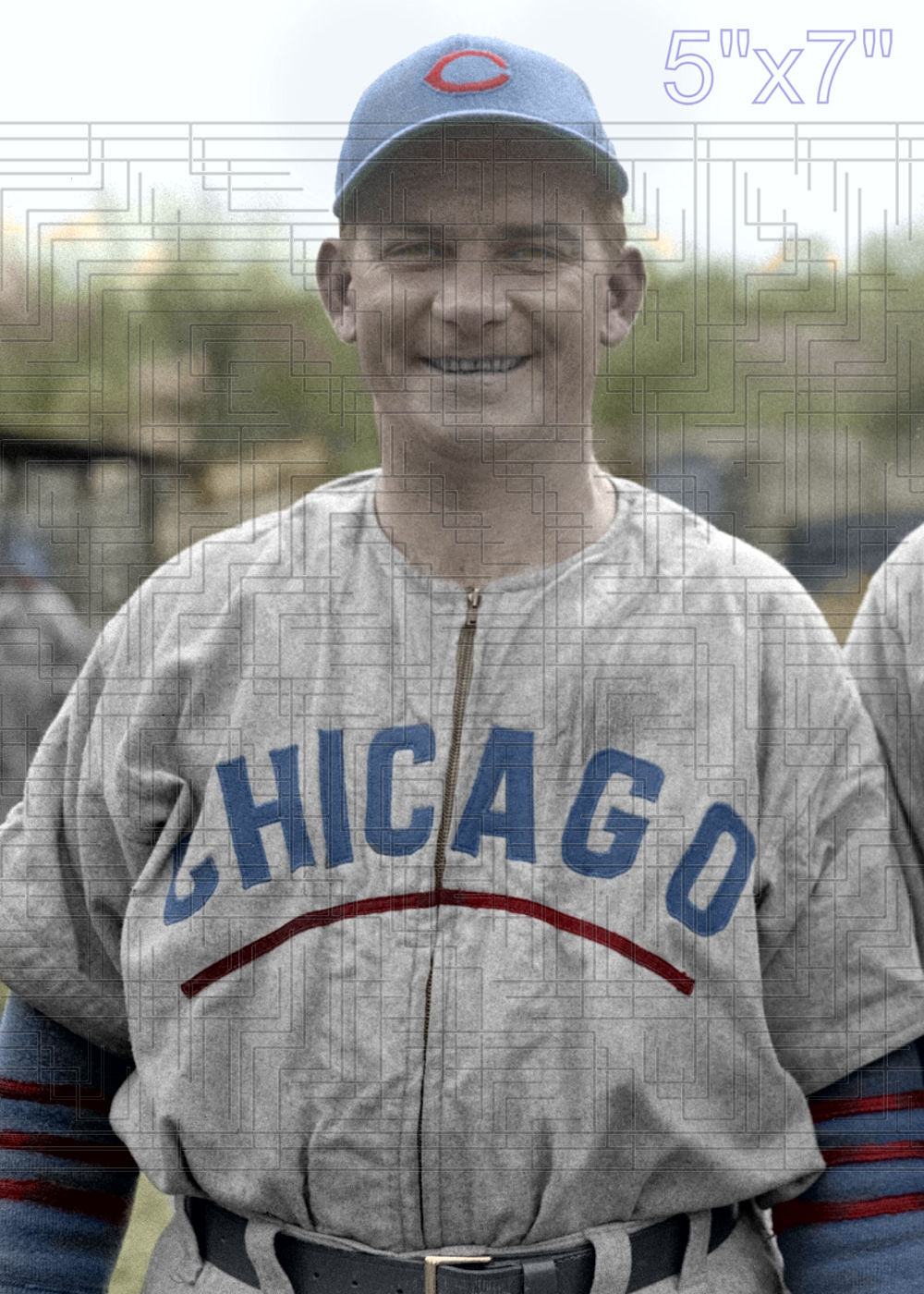 George Hennessey - 1945 Chicago Cubs - choose a size & style