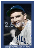 George Hennessey - 1942 Philadelphia Phillies - choose a size & style