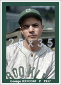 George Jeffcoat - 1937 Brooklyn Dodgers - choose a size & style