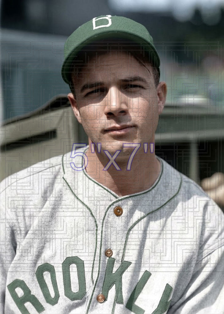 George Jeffcoat - 1937 Brooklyn Dodgers - choose a size & style