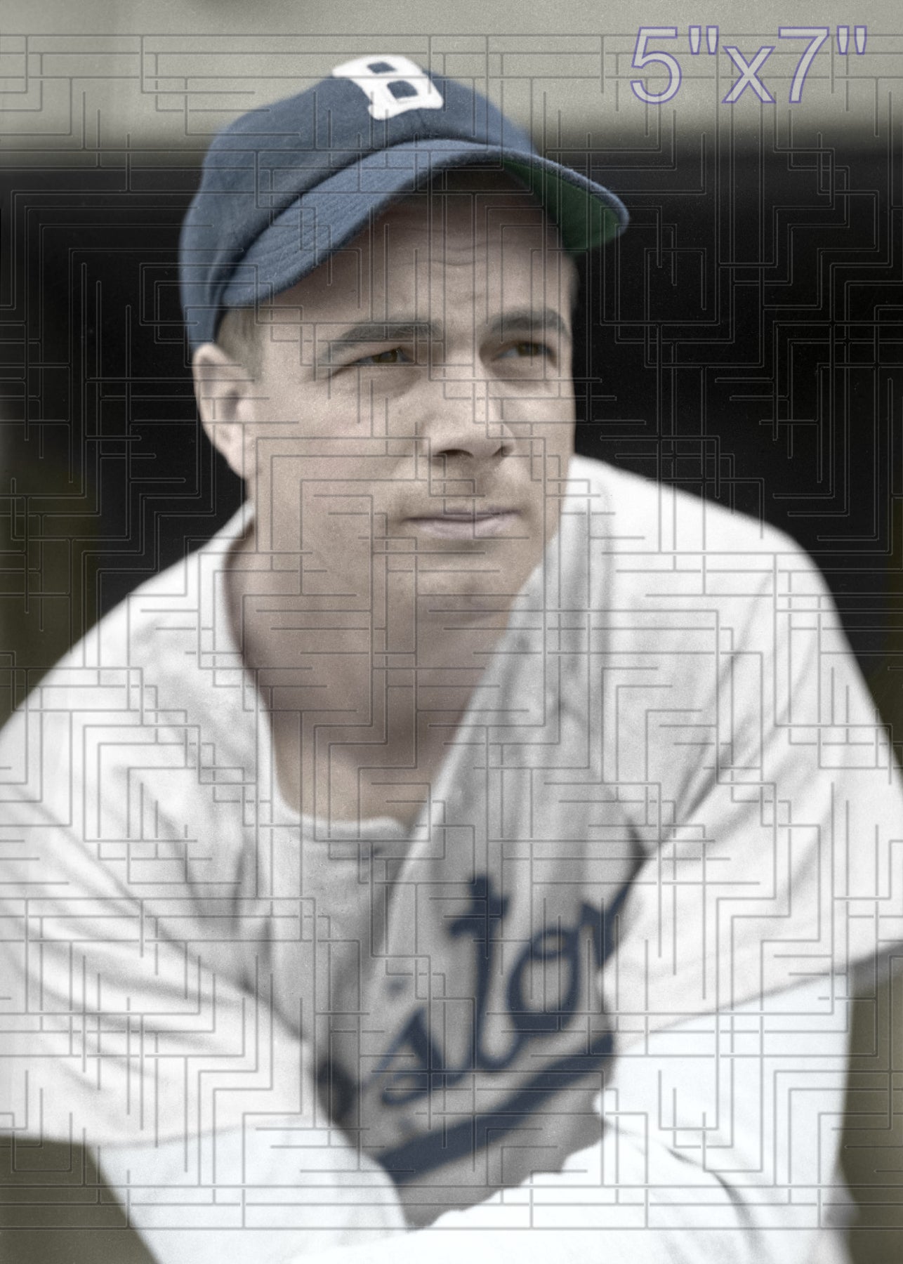 George Jeffcoat - 1943 Boston Braves - choose a size & style
