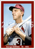 George Kernek - 1965 St. Louis Cardinals - choose a size & style