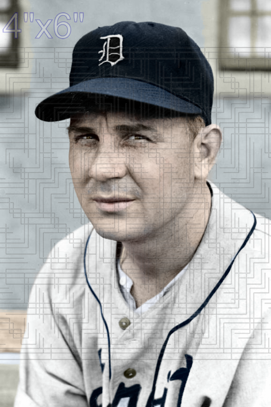 George Lerchen - 1952 Detroit Tigers - choose a size & style