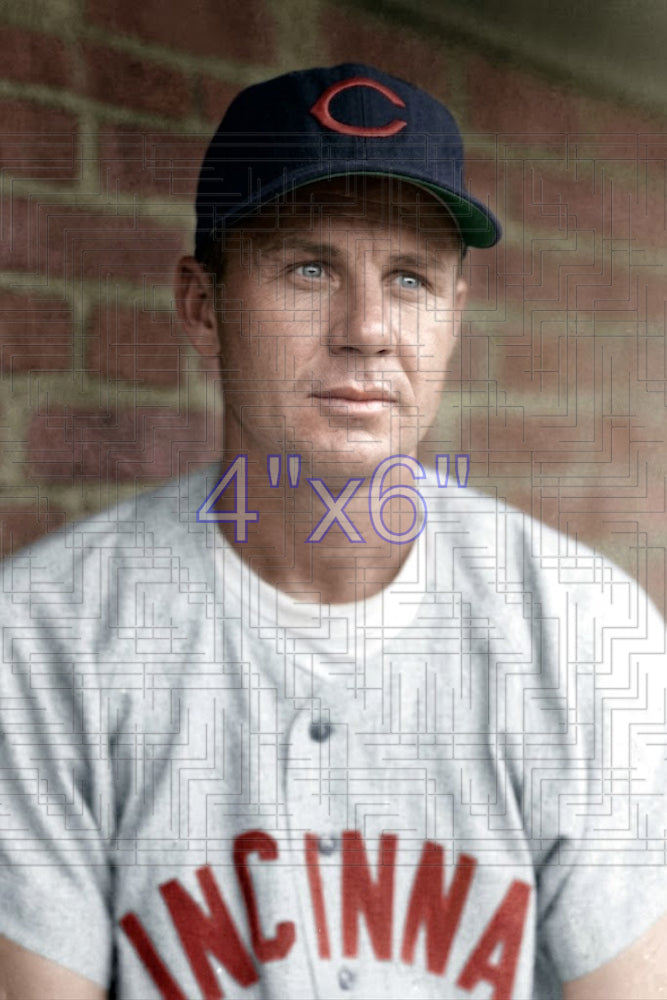George Lerchen - 1953 Cincinnati Reds - choose a size & style