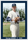 George Maier - 1956 New York Yankees spring training - choose a size & style
