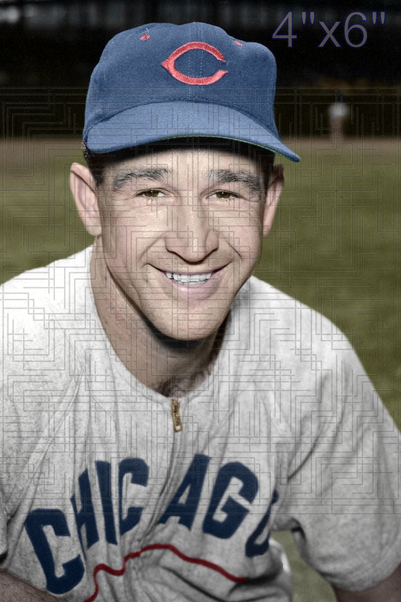 George Metkovich - 1953 Chicago Cubs - choose a size & style