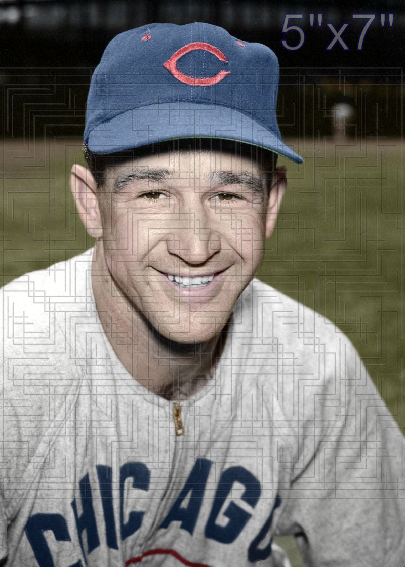 George Metkovich - 1953 Chicago Cubs - choose a size & style