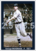 George Mogridge - 1921 Washington Senators - choose a size & style