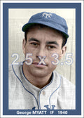 George Myatt - 1940 New York Giants - choose a size & style