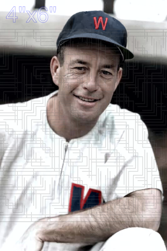 George Myatt - 1952 Washington Senators - choose a size & style
