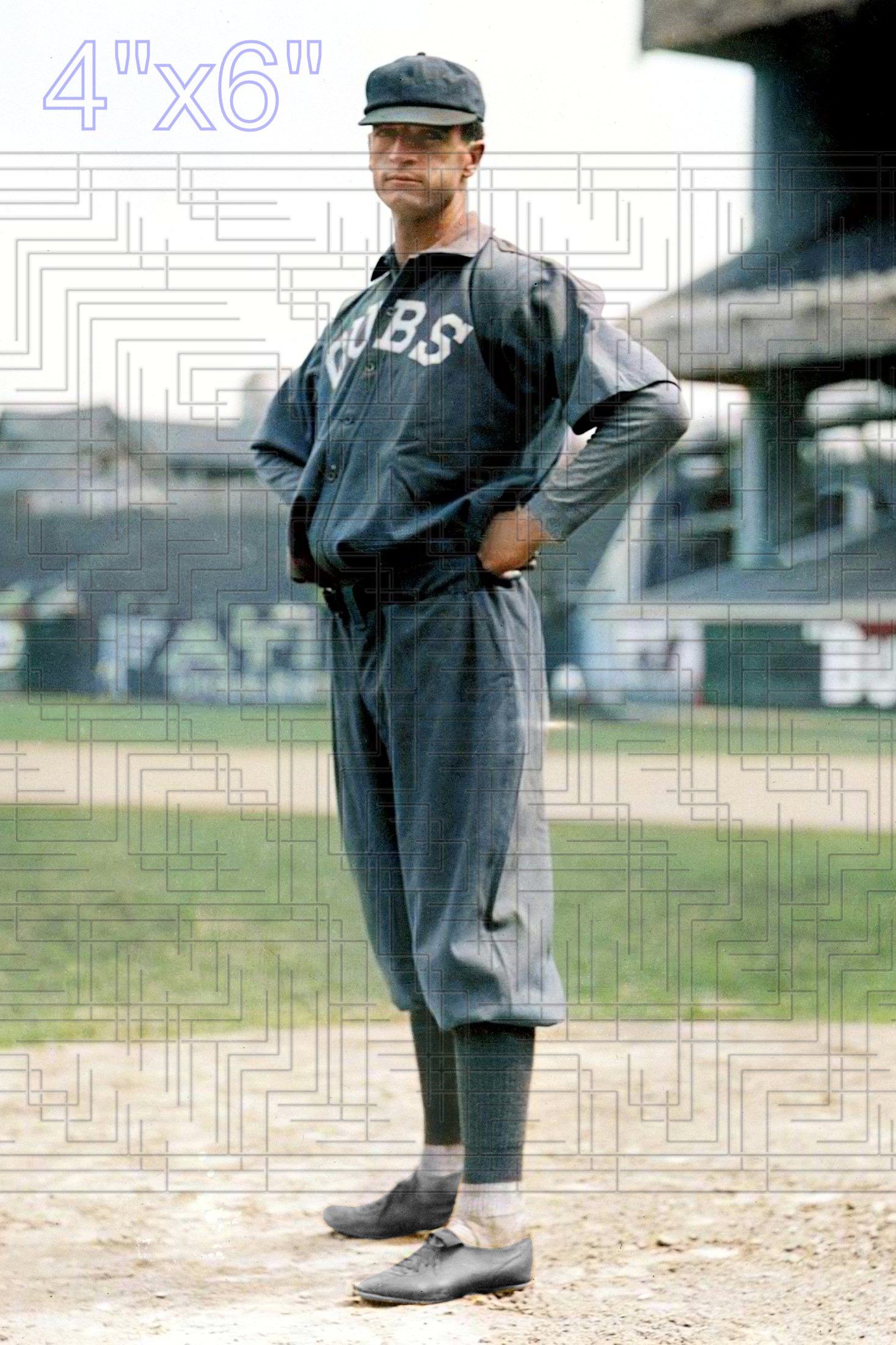 George Pierce - 1913 Chicago Cubs - choose a size & style