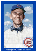 George Piktuzis - 1956 Chicago Cubs - choose a size & style