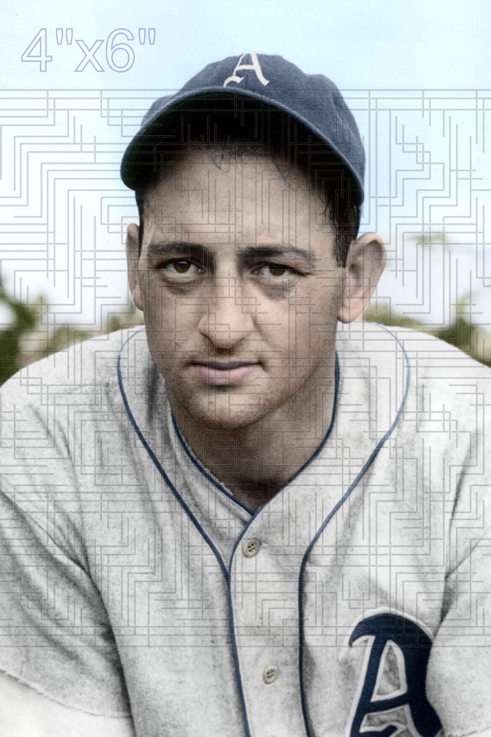 George Puccinelli - 1936 Philadelphia Athletics - choose a size & style