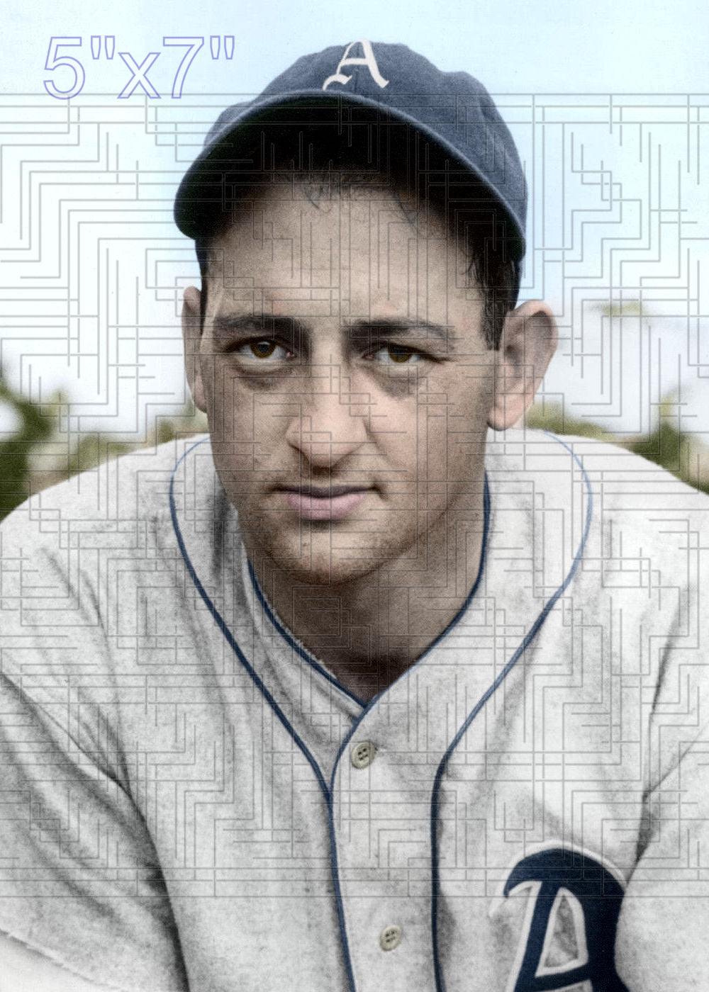 George Puccinelli - 1936 Philadelphia Athletics - choose a size & style