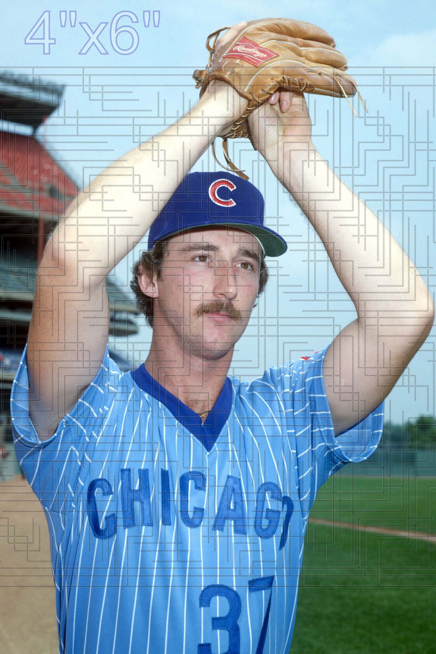George Riley - 1980 Chicago Cubs - choose a size & style