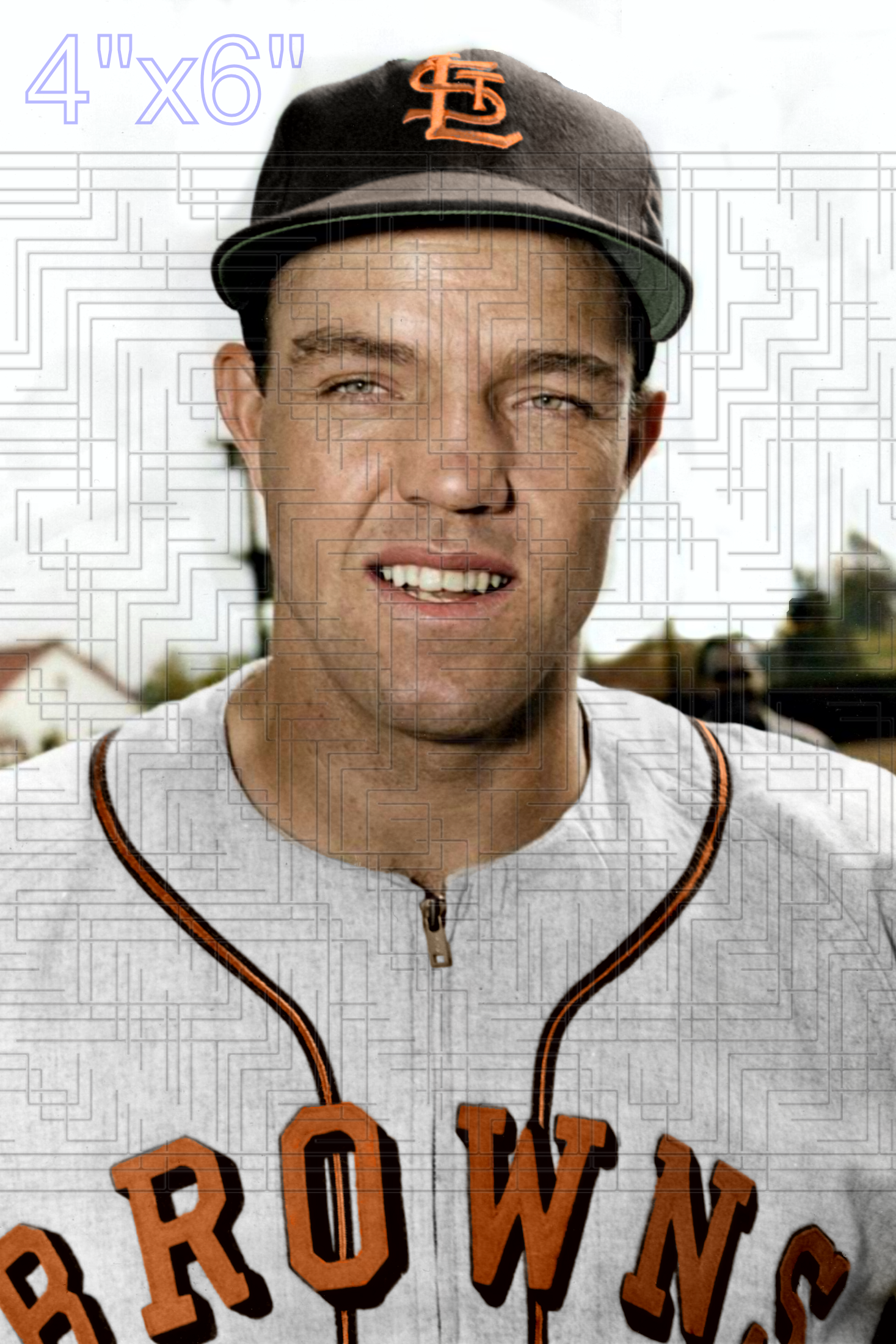 George Schmees - 1952 St. Louis Browns - choose a size & style