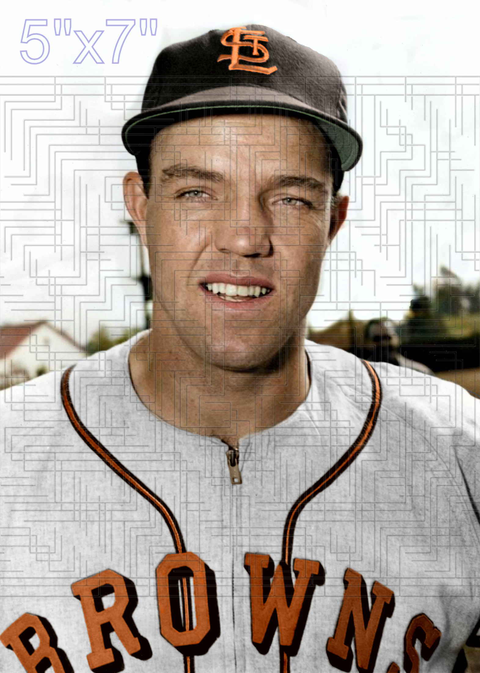 George Schmees - 1952 St. Louis Browns - choose a size & style
