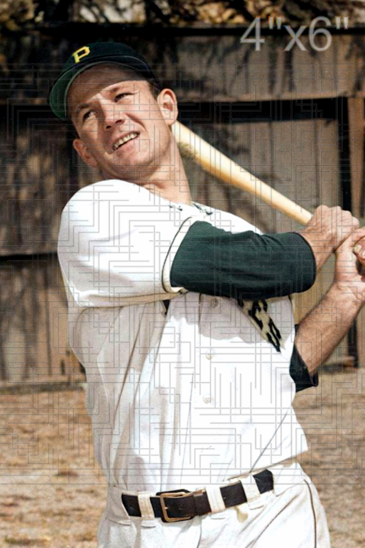 George Strickland - 1951 Pittsburgh Pirates - choose a size & style