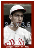 George Stumpf - 1932 Boston Red Sox - choose a size & style