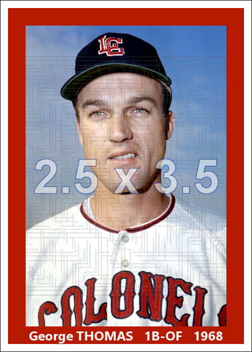 George Thomas - 1968 Louisville Colonels - choose a size & style