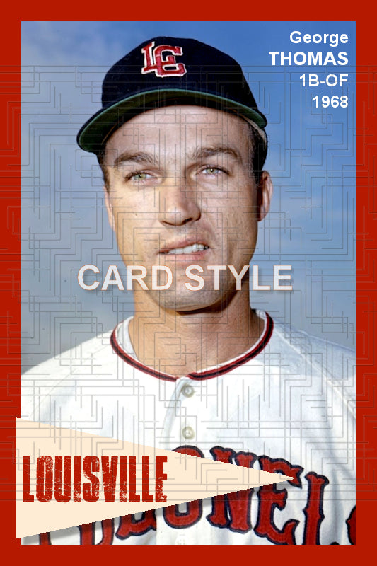 George Thomas - 1968 Louisville Colonels - choose a size & style