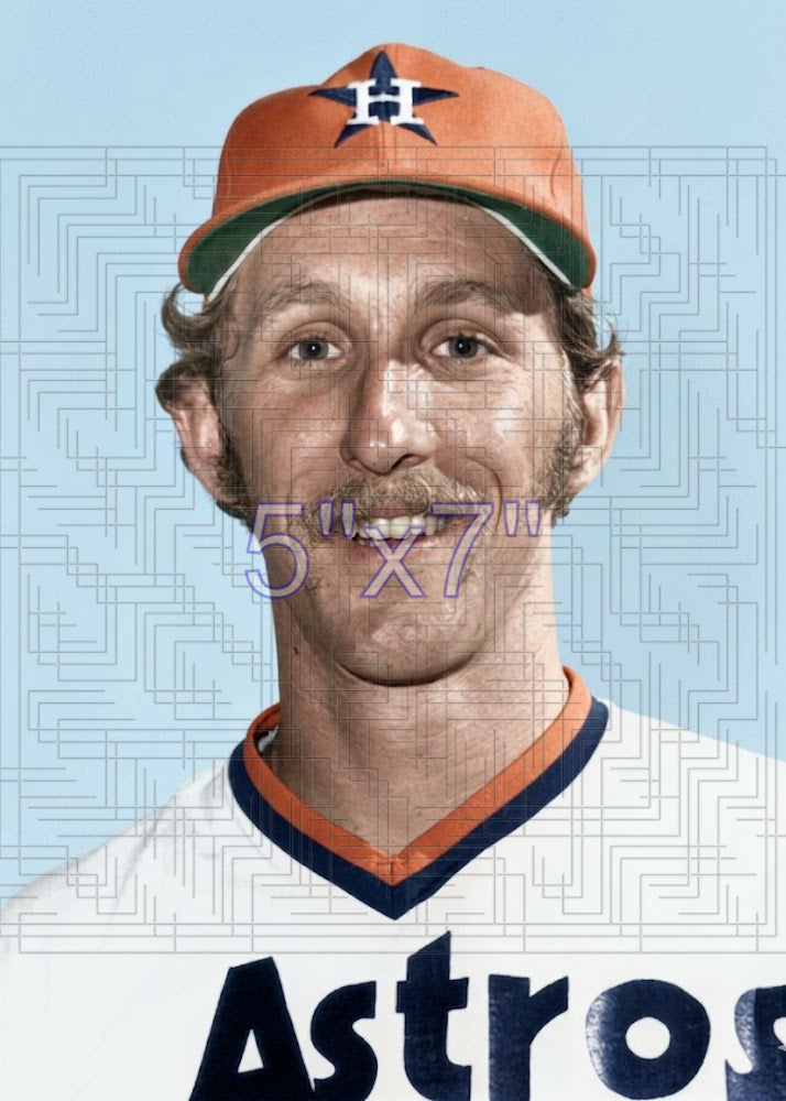 George Throop - 1979 Houston Astros - choose a size & style