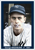 George Washburn - 1941 New York Yankees - choose a size & style