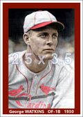 George Watkins - 1930 St. Louis Cardinals - choose a size & style