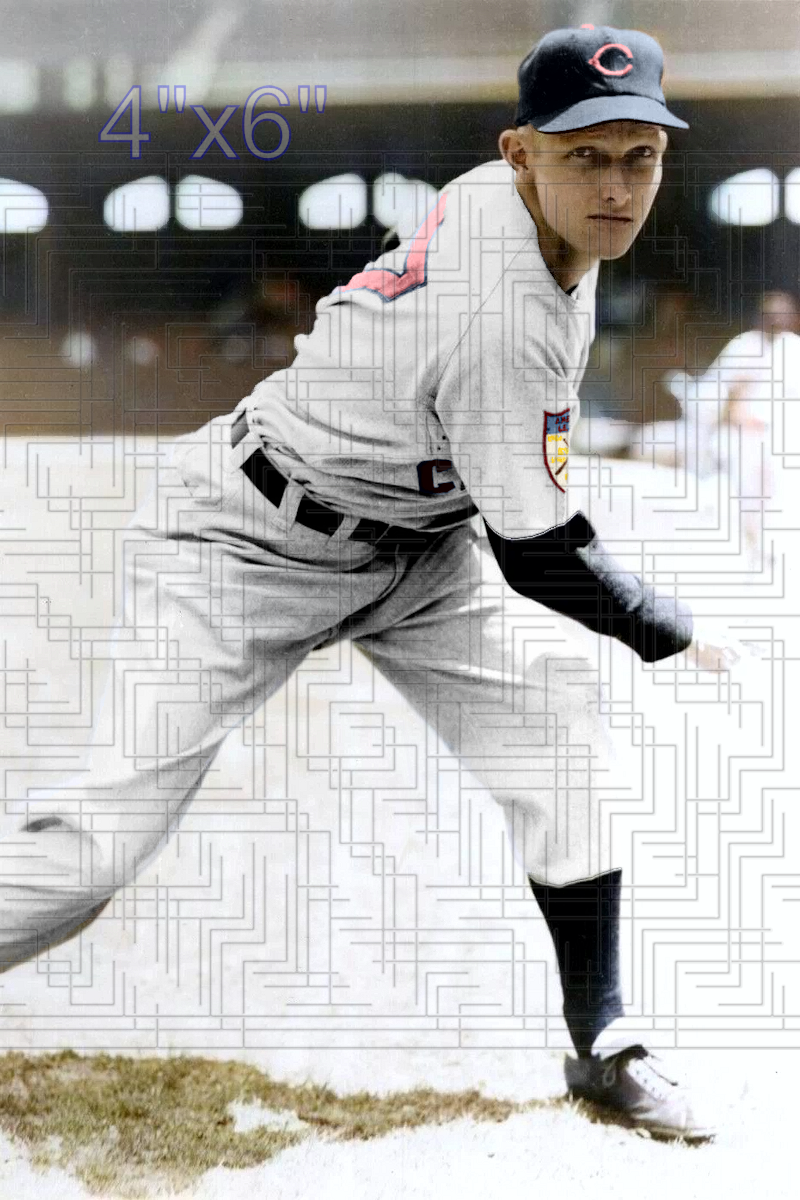 George Zuverink - 1951 Cleveland Indians - choose a size & style