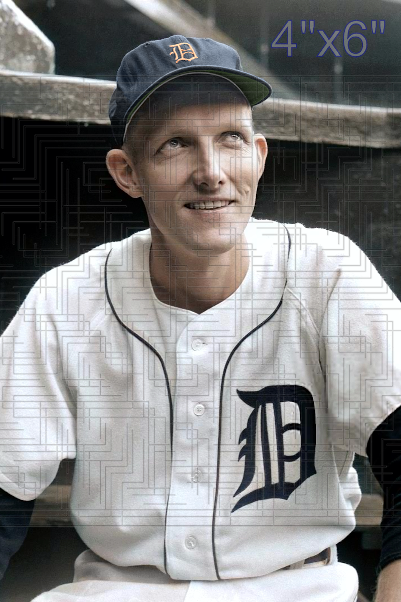 George Zuverink - 1954 Detroit Tigers - choose a size & style