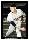 George Zuverink - 1956 Baltimore Orioles - choose a size & style