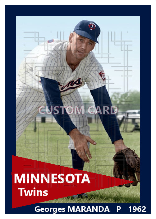 Georges Maranda - 1962 Minnesota Twins - choose a size & style