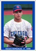 Geremi Gonzalez - 1998 Chicago Cubs - choose a size & style