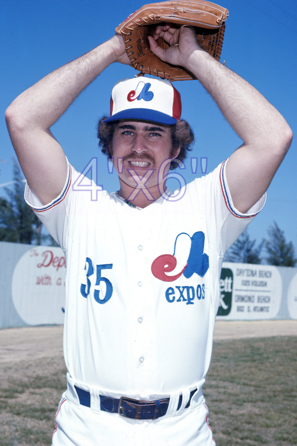 Gerry Hannahs - 1977 Montreal Expos - choose a size & style